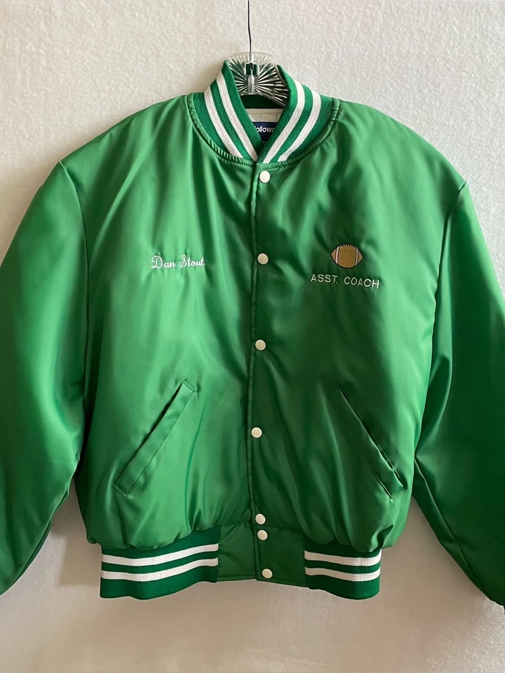 Vintage Football Coach’s GESU Jacket, size XL - Picture 2 of 7